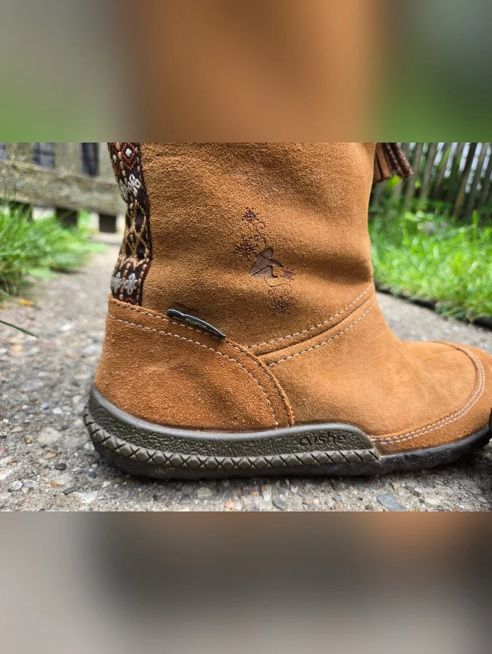 Women’s Cushe Suede Shearling-Lined Waterproof Winter Boots - Tan